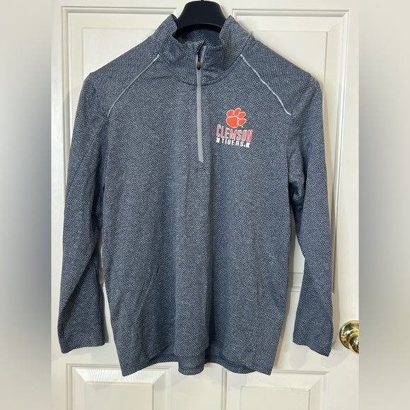 Champion Other - NCAA Clemson Tigers Gray Size Medium Champion Vapor PowerTrain 1/4 Zip Pullover